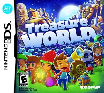 Treasure World (USA) box cover front